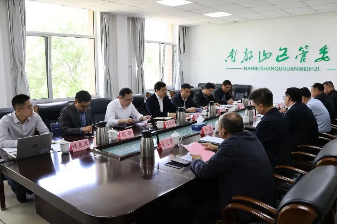 山東水設黨委書記、董事長丁振波一行赴濟南市南部山區(qū)調研座談